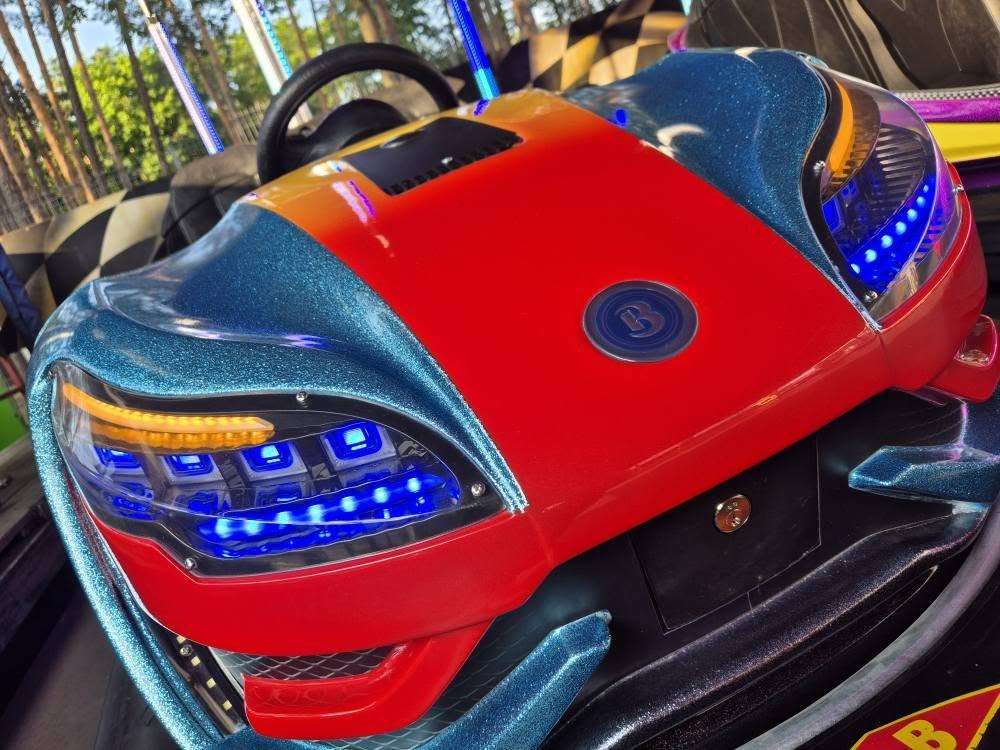 Kolorowe autka zderzakowe Bertazzon